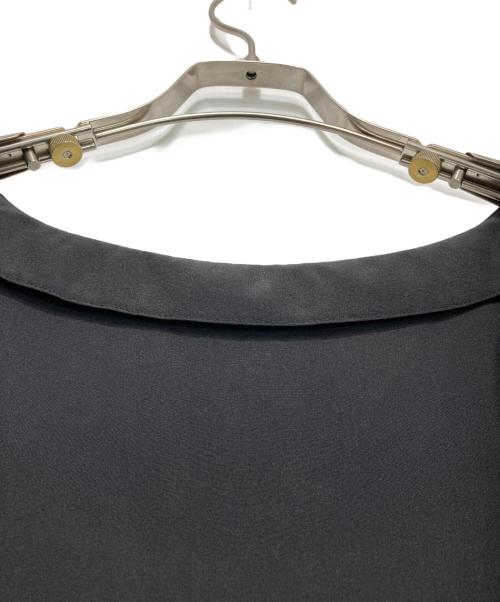 BALENCIAGA（バレンシアガ）BALENCIAGA (バレンシアガ) シルクノースリーブワンピース ブラック サイズ:34の古着・服飾アイテム