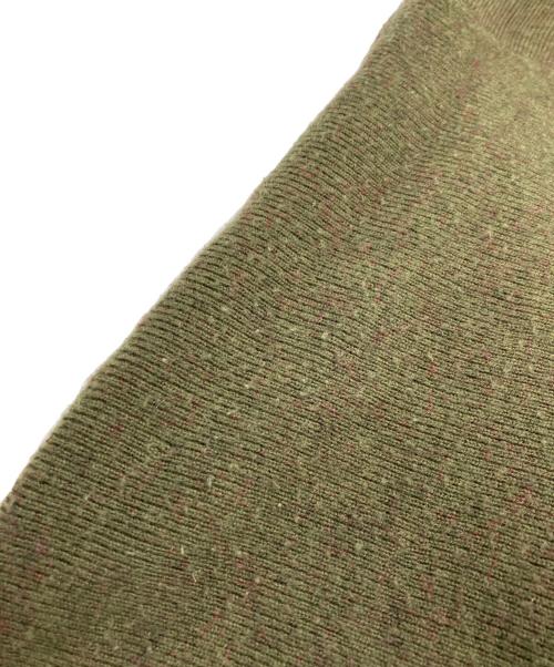 STYLE MIXER（スタイルミキサー）STYLE MIXER (スタイルミキサー) ロングスリーブフレアニットワンピース カーキ サイズ:Mの古着・服飾アイテム