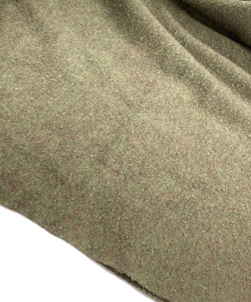 STYLE MIXER（スタイルミキサー）STYLE MIXER (スタイルミキサー) ロングスリーブフレアニットワンピース カーキ サイズ:Mの古着・服飾アイテム