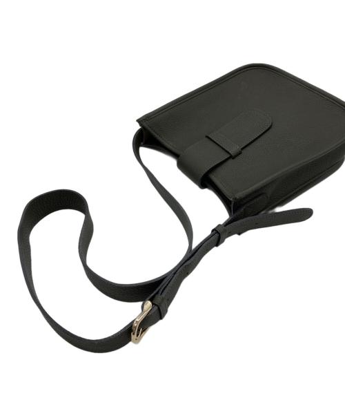 NAGATANI（ナガタニ）nagatani (ナガタニ) レザーショルダーバッグ グレーの古着・服飾アイテム