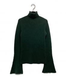 JOHN LAWRENCE SULLIVAN（ジョン ローレンス サリバン）の古着「タートルネックニット」｜グリーン