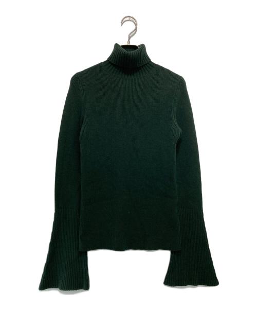 JOHN LAWRENCE SULLIVAN（ジョン ローレンス サリバン）JOHN LAWRENCE SULLIVAN (ジョン ローレンス サリバン) タートルネックニット グリーン サイズ:Xの古着・服飾アイテム
