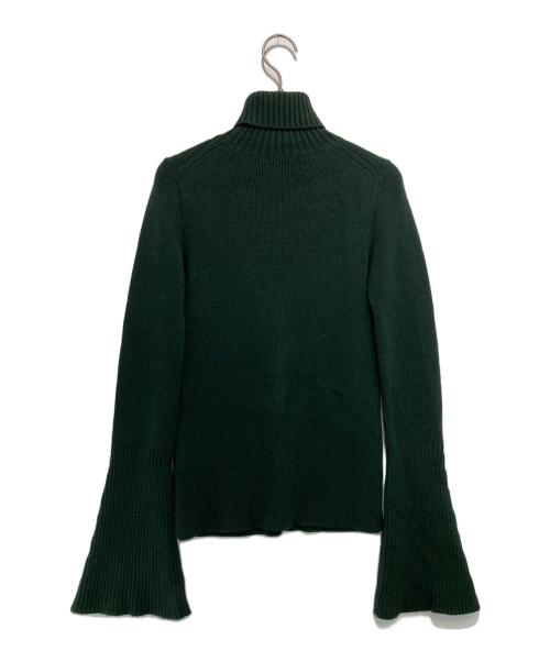 JOHN LAWRENCE SULLIVAN（ジョン ローレンス サリバン）JOHN LAWRENCE SULLIVAN (ジョン ローレンス サリバン) タートルネックニット グリーン サイズ:Xの古着・服飾アイテム