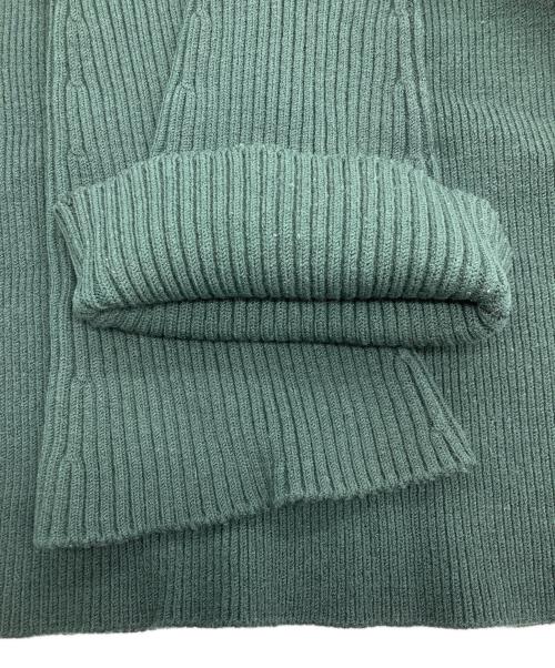 JOHN LAWRENCE SULLIVAN（ジョン ローレンス サリバン）JOHN LAWRENCE SULLIVAN (ジョン ローレンス サリバン) タートルネックニット グリーン サイズ:Xの古着・服飾アイテム