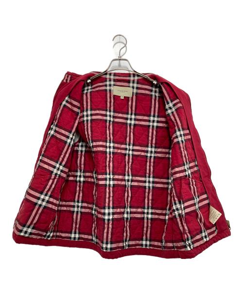 BURBERRY LONDON（バーバリーロンドン）BURBERRY LONDON (バーバリーロンドン) キルティングベスト レッド サイズ:Mの古着・服飾アイテム