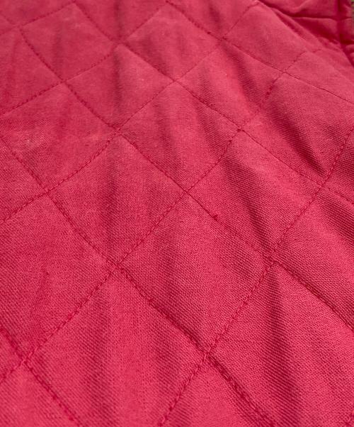 BURBERRY LONDON（バーバリーロンドン）BURBERRY LONDON (バーバリーロンドン) キルティングベスト レッド サイズ:Mの古着・服飾アイテム