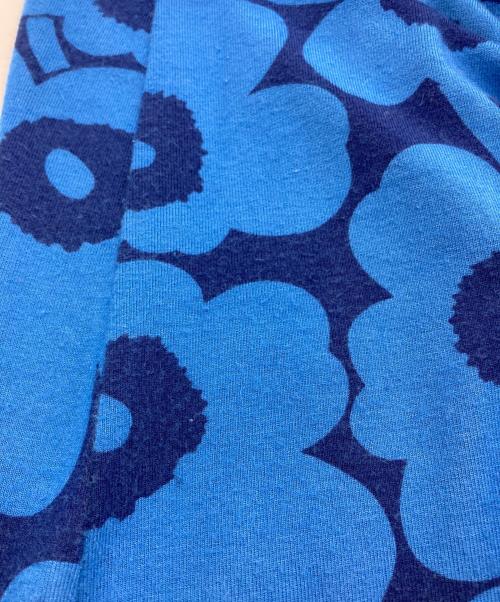 marimekko（マリメッコ）marimekko (マリメッコ) 花柄ウニッコワンピース ネイビー サイズ:Lの古着・服飾アイテム