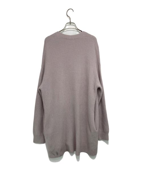 La boutique BonBon（ラブティックボンボン）La boutique BonBon (ラブティックボンボン) ラクーントッパーカーディガン パープル サイズ:Fの古着・服飾アイテム