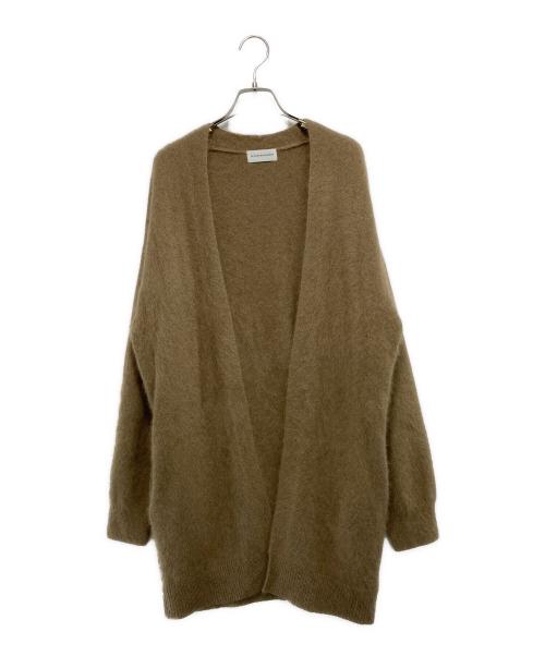 La boutique BonBon（ラブティックボンボン）La boutique BonBon (ラブティックボンボン) ラクーントッパーカーディガン ブラウン サイズ:freeの古着・服飾アイテム