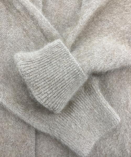 La boutique BonBon（ラブティックボンボン）La boutique BonBon (ラブティックボンボン) ラクーントッパーカーディガン ブラウン サイズ:freeの古着・服飾アイテム