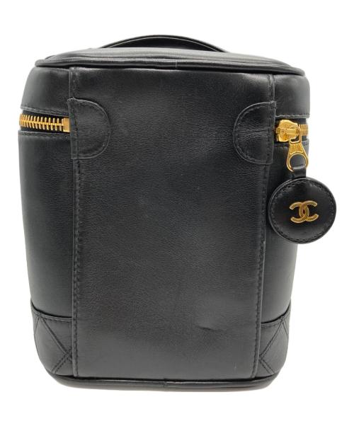 CHANEL（シャネル）CHANEL (シャネル) バニティバッグ ブラックの古着・服飾アイテム