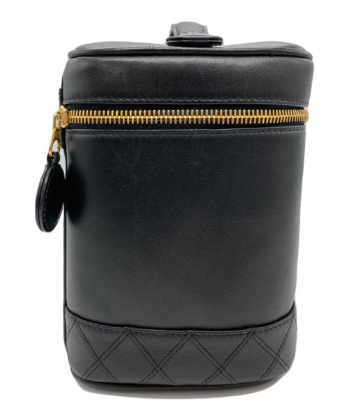 CHANEL（シャネル）CHANEL (シャネル) バニティバッグ ブラックの古着・服飾アイテム