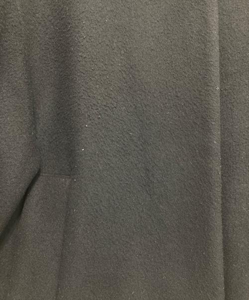 VERMEIL par iena（ヴェルメイユ パー イエナ）VERMEIL par iena (ヴェルメイユ パー イエナ) super140's バルーンスリーブコート ブラック サイズ:-の古着・服飾アイテム