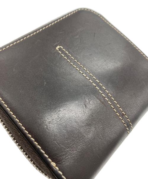 TOD'S（トッズ）TOD'S (トッズ) 2つ折り財布 ブラウンの古着・服飾アイテム