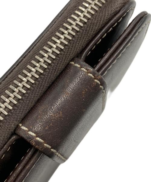 TOD'S（トッズ）TOD'S (トッズ) 2つ折り財布 ブラウンの古着・服飾アイテム