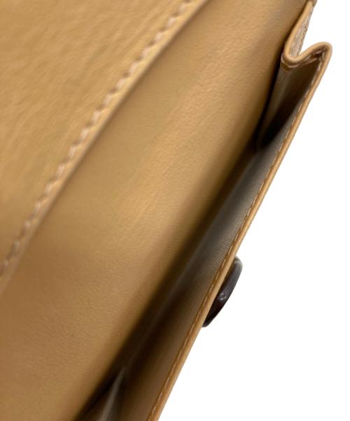 J&M DAVIDSON（ジェイ＆エム デヴィッドソン）J&M DAVIDSON (ジェイ＆エム デヴィッドソン) カードケース ベージュの古着・服飾アイテム