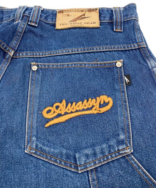 assassyn（アサシン）assassyn (アサシン) 麻神デニムパンツ インディゴ サイズ:36の古着・服飾アイテム