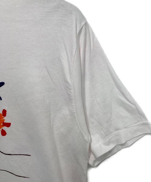 USED（ユーズド）USED (ユーズド) 花束を持つ手 ART TEE ホワイト サイズ:-の古着・服飾アイテム