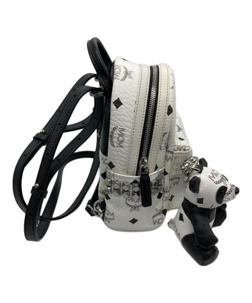 MCM（エムシーエム）MCM (エムシーエム) Xmini Stark Bebe Boo ブラック×ホワイトの古着・服飾アイテム