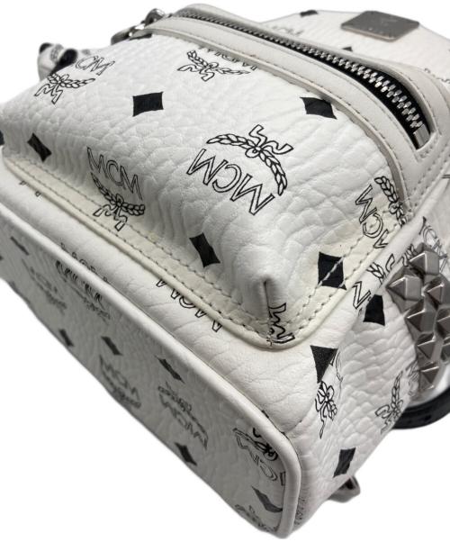 MCM（エムシーエム）MCM (エムシーエム) Xmini Stark Bebe Boo ブラック×ホワイトの古着・服飾アイテム