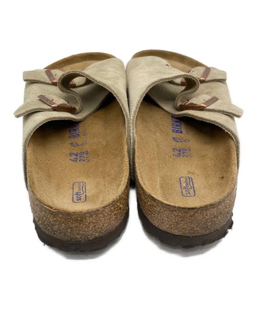BIRKENSTOCK（ビルケンシュトック）BIRKENSTOCK (ビルケンシュトック) チューリッヒ ベージュ サイズ:270の古着・服飾アイテム