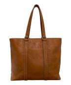 土屋鞄ツチヤカバン）の古着「トーンオイルヌメトート」｜ベージュ