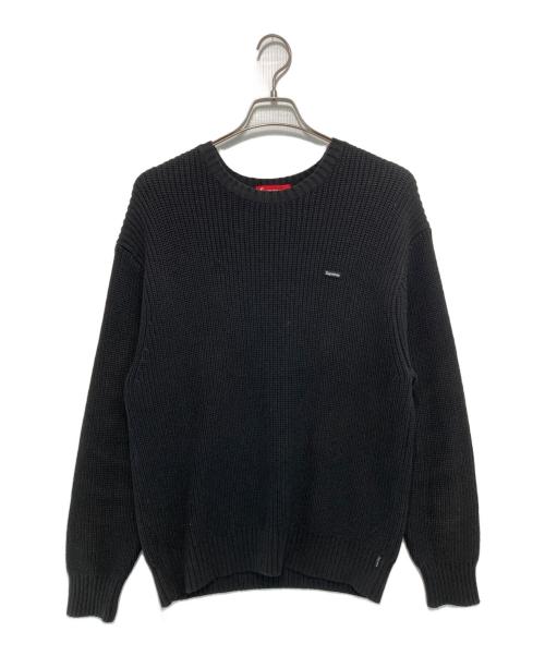 SUPREME（シュプリーム）Supreme (シュプリーム) Tonal Checkerboard Small Box Sweater」 ブラック サイズ:Lの古着・服飾アイテム