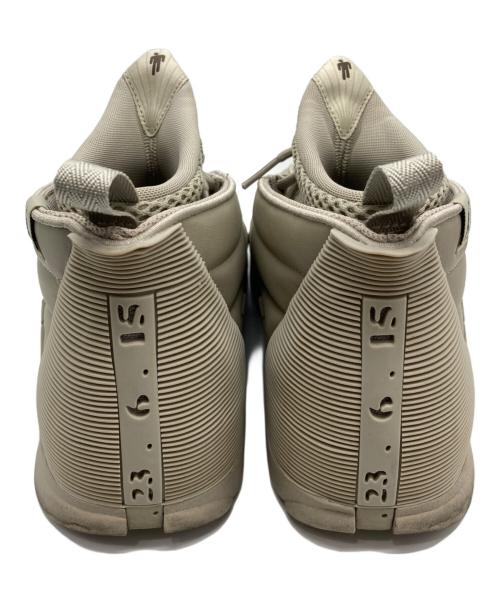 NIKE（ナイキ）NIKE (ナイキ) BILLIE EILISH (ビリーアイリッシュ) WMNS AIR JORDAN 15 RETRO S/ハイカットスニーカー グレー サイズ:26.5の古着・服飾アイテム