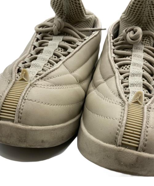 NIKE（ナイキ）NIKE (ナイキ) BILLIE EILISH (ビリーアイリッシュ) WMNS AIR JORDAN 15 RETRO S/ハイカットスニーカー グレー サイズ:26.5の古着・服飾アイテム