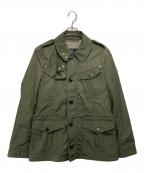 HACKETTハケット）の古着「ナイロンファティーグジャケット」｜オリーブ