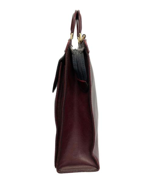 Gold Pfeil（ゴールドファイル）GOLD PFEIL (ゴールドファイル) 2WAYバッグ ブラウンの古着・服飾アイテム