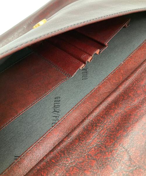 Gold Pfeil（ゴールドファイル）GOLD PFEIL (ゴールドファイル) 2WAYバッグ ブラウンの古着・服飾アイテム