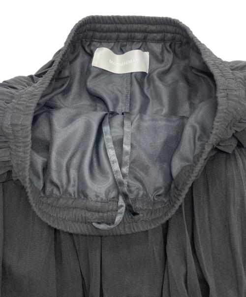 MARMARMAR（マーマーマー）MARMARMAR (マーマーマー) プリーススカート ブラック サイズ:-の古着・服飾アイテム