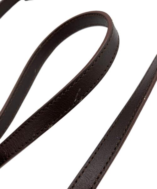 LOEWE（ロエベ）LOEWE (ロエベ) アナグラムショルダーポーチ ブラウンの古着・服飾アイテム