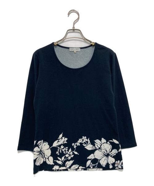 CELINE（セリーヌ）CELINE (セリーヌ) カットソー ネイビー サイズ:Lの古着・服飾アイテム