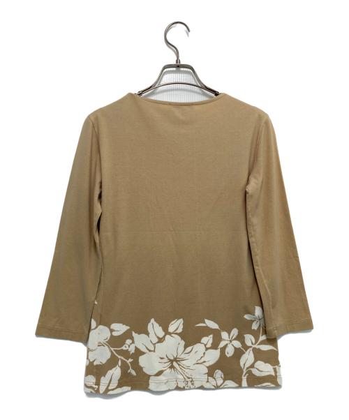 CELINE（セリーヌ）CELINE (セリーヌ) カットソー ベージュ サイズ:Sの古着・服飾アイテム