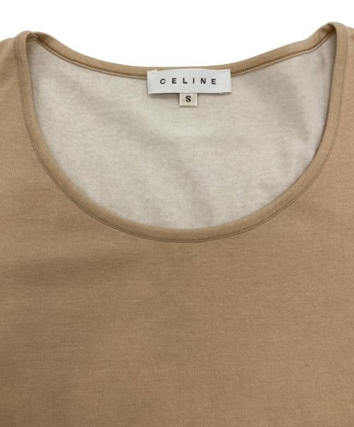 CELINE（セリーヌ）CELINE (セリーヌ) カットソー ベージュ サイズ:Sの古着・服飾アイテム