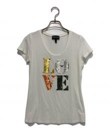 EMPORIO ARMANI JEANS（エンポリオアルマーニジーンズ）の古着「カットソー」｜ホワイト