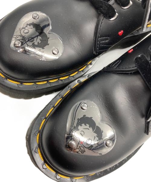 Dr.Martens（ドクターマーチン）Dr.Martens (ドクターマーチン) BETTY BOOP (ベティー・ブープ) 1461 QUAD BB３ホールシューズ ブラック サイズ:UK3の古着・服飾アイテム
