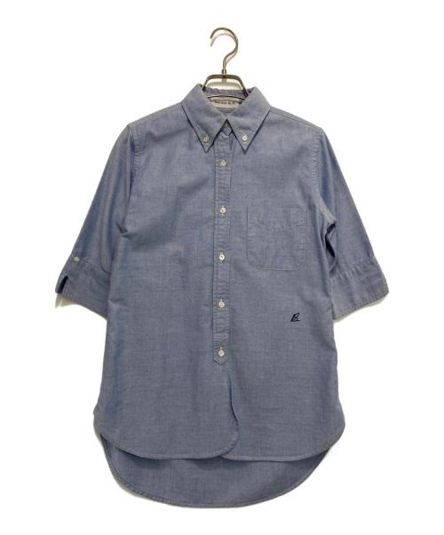 MADISON BLUE（マディソンブルー）MADISON BLUE (マディソンブルー) ボタンダウンシャツ ブルー サイズ:1/Sの古着・服飾アイテム