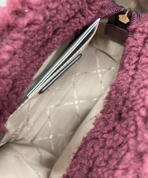 MICHAEL KORS（マイケル・コース）MICHAEL KORS (マイケルコース) Mirella Extra Small Shopper Crossbody ボルドーの古着・服飾アイテム