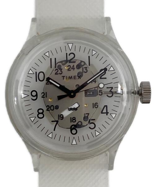 TIMEX（タイメックス）TIMEX (タイメックス) BEAMS (ビームス) 腕時計 ホワイトの古着・服飾アイテム