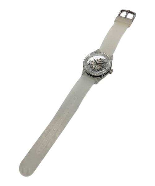 TIMEX（タイメックス）TIMEX (タイメックス) BEAMS (ビームス) 腕時計 ホワイトの古着・服飾アイテム