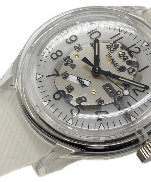 TIMEX（タイメックス）TIMEX (タイメックス) BEAMS (ビームス) 腕時計 ホワイトの古着・服飾アイテム