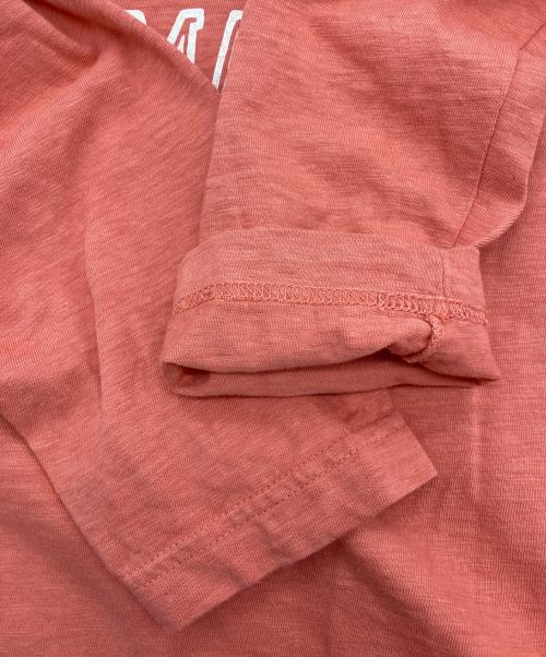 45R（フォーティファイブ・アール）45R (フォーティファイブ・アール) フロッキーウマッコプリントの90845星tシャツ オレンジ サイズ:★★の古着・服飾アイテム