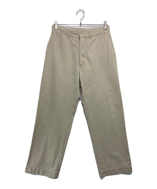 45R（フォーティファイブ・アール）45R (フォーティファイブ・アール) おこめチノのシャルロットパンツ ベージュ サイズ:-の古着・服飾アイテム
