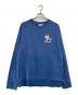 MAISON KITSUNE（メゾンキツネ）の古着「寝そべりフォックススウェット」｜ネイビー