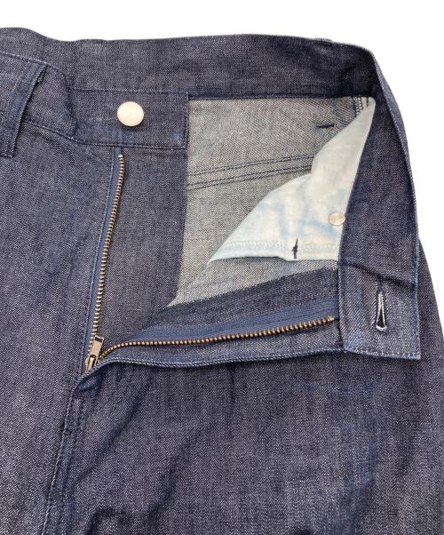 ATTISESSION（アティセッション）ATTISESSION (アティセッション) ワイド デニムパンツ 3/402 インディゴ サイズ:36の古着・服飾アイテム