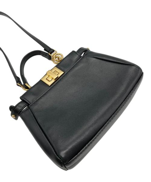 FENDI（フェンディ）FENDI (フェンディ) ピーカブーナノ2WAYバッグ ブラック サイズ:-の古着・服飾アイテム