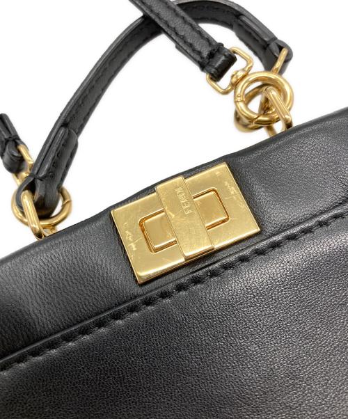 FENDI（フェンディ）FENDI (フェンディ) ピーカブーナノ2WAYバッグ ブラック サイズ:-の古着・服飾アイテム